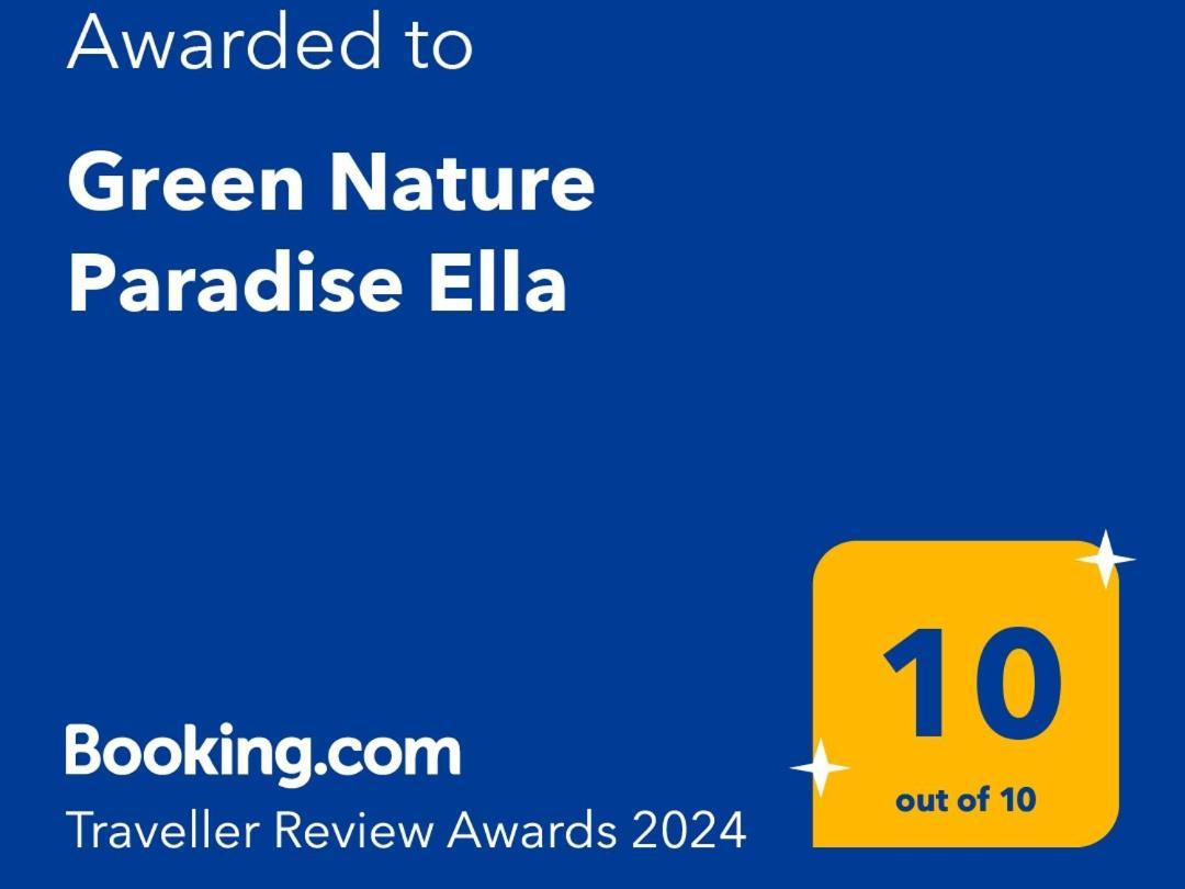 Green Nature Paradise Ella Exterior photo